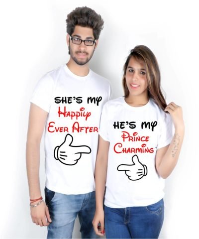 Couple t-shirt for pre wedding