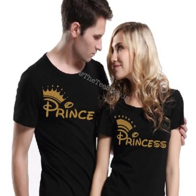 *SALE Couple Tee* - Prince & Princess