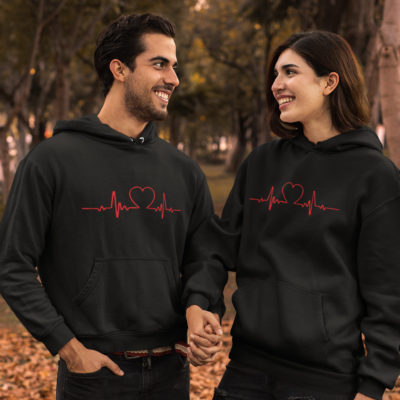 couple hoodies for husband and wife
