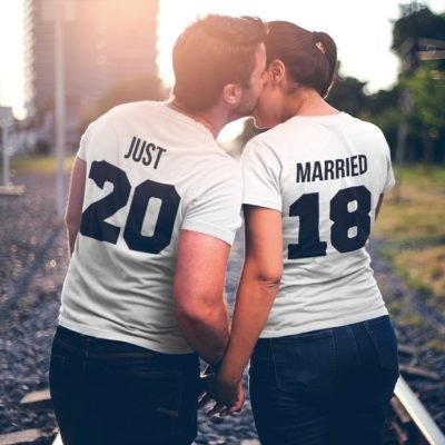 Matching couples t-shirts myntra