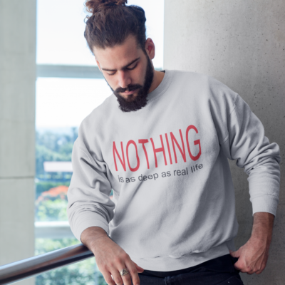 NOTHING is deep -Trendy Sweatshirts / Hoodies For Men & Women – The Tee Shop